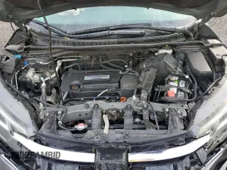 2015 Honda CR-V EX-L with VIN 2HKRM4H79FH661218, listed as a Copart auction lot 52257225 with 107,587 mi miles and Salvage Title. Bid and sale history available at carsss.com. Image 12.