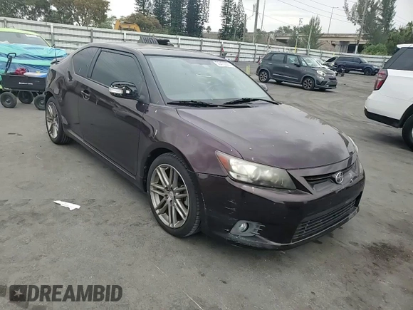 2012 Scion tC with VIN JTKJF5C7XC3032281, listed as a Copart auction lot 50472225 with 101,304 mi miles and Salvage Title. Bid and sale history available at carsss.com. Image 11.