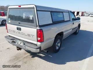 2004 Chevrolet Silverado 1500 Work Truck with VIN 1GCEC14X64Z332584, listed as a IAAI auction lot 41802624 with 165,172 mi miles. Bid and sale history available at carsss.com. Image 4.