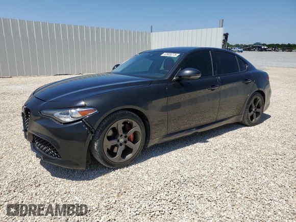 2017 Alfa Romeo Giulia with VIN ZARFAEBN2H7535451, listed as a Copart auction lot 52605275 with 66,904 mi miles and Clean Title. Bid and sale history available at carsss.com. Image 1.