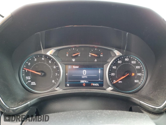 2022 Chevrolet Equinox RS with VIN 3GNAXMEV0NS201500, listed as a Copart auction lot 46158355 with 33,674 mi miles and Clean Title. Bid and sale history available at DreamBid. Image 9.