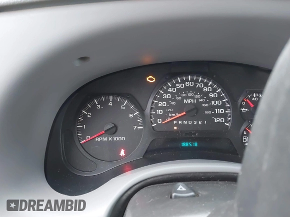 2006 Chevrolet TrailBlazer LS with VIN 1GNET16S766125165, listed as a IAAI auction lot 41449234 with 188,518 mi miles and . Bid and sale history available at DreamBid. Image 7.