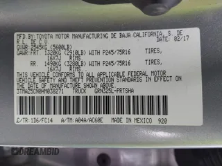 2017 Toyota Tacoma SR5 z VIN 3TMAZ5CN0HM038271, wystawiony jako IAAI lot #42042570 z przebiegiem 81 978 mil mil oraz . Historia ofert i sprzedaży dostępna na DreamBid. Obrazek 9.
