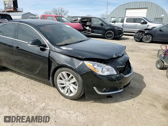 2015 Buick Regal with VIN 2G4GK5EX2F9283023, listed as a Copart auction lot 49125185 with 163,436 mi miles and Salvage Title. Bid and sale history available at carsss.com. Image 11.