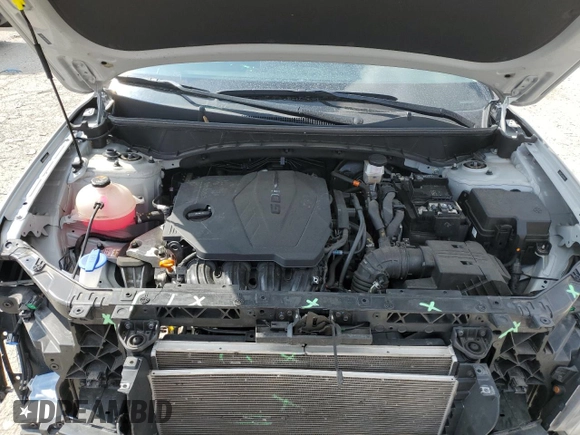 2023 Hyundai Tucson SEL with VIN 5NMJFCAE5PH287912, listed as a Copart auction lot 55416985 with 25,418 mi miles and Salvage title. Bid and sale history available at DreamBid. Image 11.