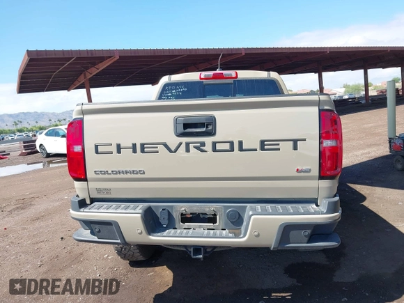 2022 Chevrolet Colorado 4WD Z71 with VIN 1GCGTDEN9N1277524, listed as a IAAI auction lot 42386037 with 15,994 mi miles and . Bid and sale history available at DreamBid. Image 17.