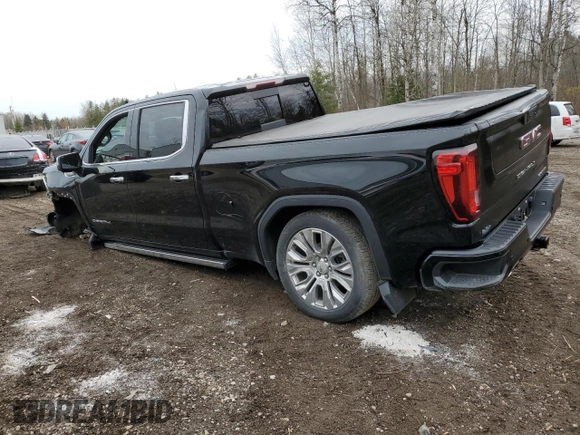 2022 GMC Sierra 1500 Limited Denali with VIN 3GTU9FEL9NG210967, listed as a Copart auction lot 79756674 with 27,791 mi miles and Salvage Title. Bid and sale history available at carsss.com. Image 2.