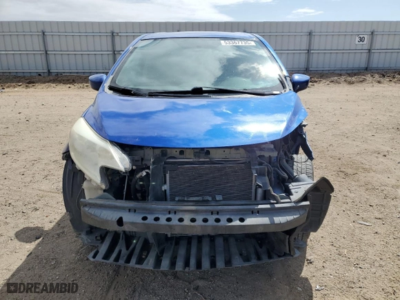 2015 Nissan Versa Note SV with VIN 3N1CE2CP1FL446014, listed as a Copart auction lot 53367735 with 154,974 mi miles and Salvage Title. Bid and sale history available at carsss.com. Image 5.