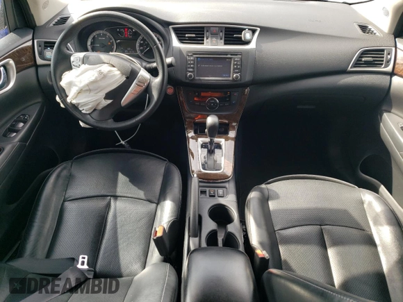 2015 Nissan Sentra SL with VIN 3N1AB7AP6FY234759, listed as a Copart auction lot 49855265 with 96,186 mi miles and Salvage Title. Bid and sale history available at DreamBid. Image 8.