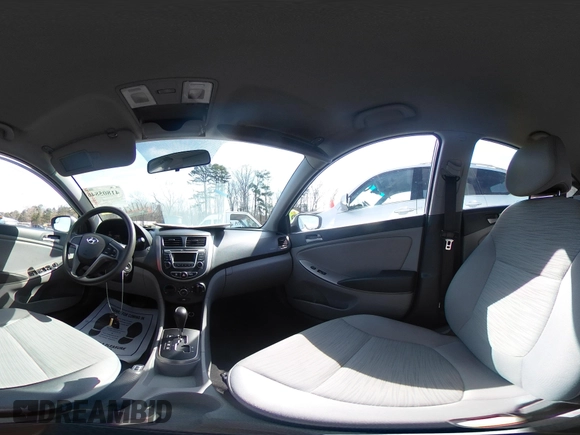 2016 Hyundai Accent SE with VIN KMHCT5AE0GU238781, listed as a IAAI auction lot 41805846 with 121,022 mi miles. Bid and sale history available at carsss.com. Image 18.