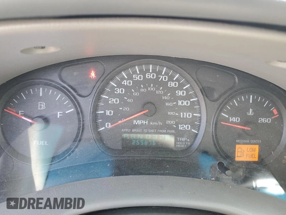 2003 Chevrolet Impala with VIN 2G1WF52E639151085, listed as a Copart auction lot 54119065 with 259,676 mi miles and Salvage Title. Bid and sale history available at DreamBid. Image 9.