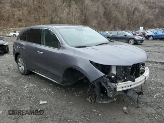2020 Acura MDX with VIN 5J8YD4H31LL058300, listed as a Copart auction lot 52531115 with 0 mi miles and Salvage Title. Bid and sale history available at carsss.com. Image 4.