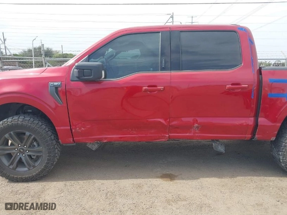 2022 Ford F-150 XL with VIN 1FTFW1E8XNKD38983, listed as a IAAI auction lot 41505134 with 67,843 mi miles. Bid and sale history available at carsss.com. Image 6.