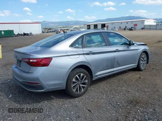 2024 Volkswagen Jetta S with VIN 3VW5M7BU4RM030919, listed as a IAAI auction lot 42552225 with 39,504 mi miles and . Bid and sale history available at DreamBid. Image 4.