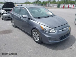 2017 Hyundai Accent SE with VIN KMHCT5AE7HU338751, listed as a IAAI auction lot 41974798 with 96,638 mi miles. Bid and sale history available at carsss.com. Image 1.