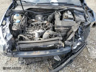 2011 Volkswagen Golf TDI with VIN WVWNM7AJ6BW045258, listed as a Copart auction lot 71380574 with 217,641 mi miles and Salvage Title. Bid and sale history available at carsss.com. Image 12.