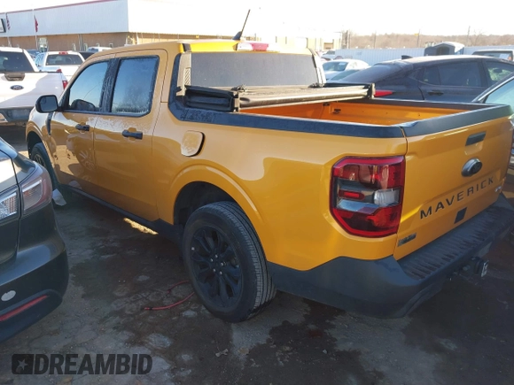 2023 Ford Maverick XL with VIN 3FTTW8F96PRA69382, listed as a IAAI auction lot 41074823 with 27,446 mi miles and . Bid and sale history available at DreamBid. Image 3.