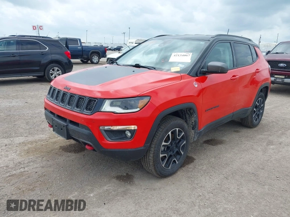 2021 Jeep Compass Trailhawk с VIN 3C4NJDDB3MT503519, выставлен на аукционе IAAI как лот 42134067 с пробегом 35 406 миль миль и . История ставок и продаж доступна на DreamBid. Изображение 17.