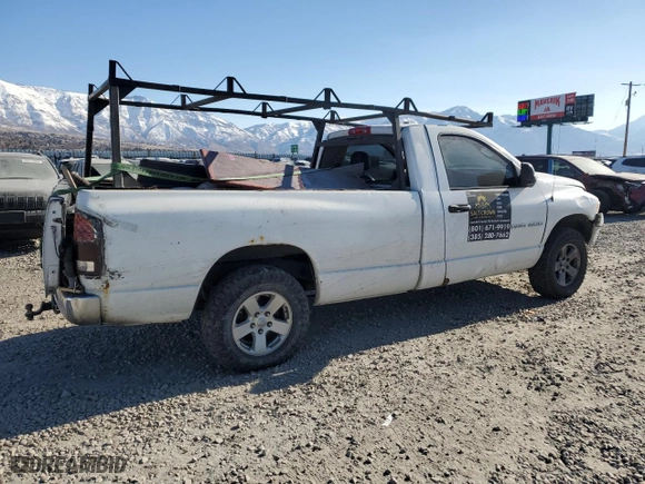 2005 Dodge Ram 1500 SLT with VIN 1D7HU16N65J645789, listed as a Copart auction lot 42636915 with 199,568 mi miles and Salvage Title. Bid and sale history available at carsss.com. Image 3.