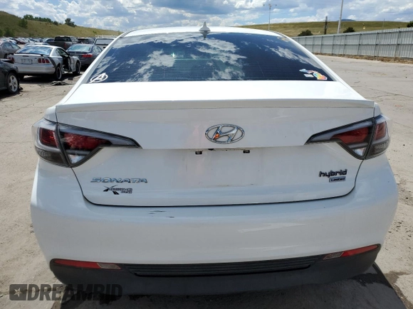 2017 Hyundai Sonata Hybrid Limited with VIN KMHE34L34HA066787, listed as a Copart auction lot 64254933 with 66,271 mi miles. Bid and sale history available at carsss.com. Image 6.