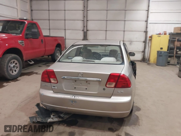 2002 Honda Civic EX with VIN 1HGES26742L023171, listed as a IAAI auction lot 41847192 with 193,504 mi miles and . Bid and sale history available at DreamBid. Image 16.
