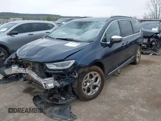 2022 Chrysler Pacifica Limited z VIN 2C4RC1GG4NR139407, wystawiony jako IAAI lot #41934648 z przebiegiem 57 384 mil mil oraz . Historia ofert i sprzedaży dostępna na DreamBid. Obrazek 2.