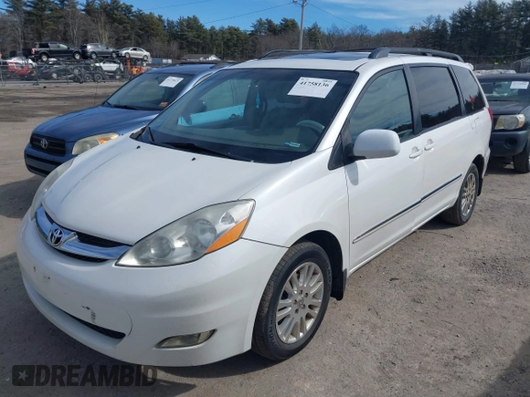 2008 Toyota Sienna XLE with VIN 5TDBK22C28S012097, listed as a IAAI auction lot 41758136 with 203,888 mi miles and . Bid and sale history available at DreamBid. Image 6.
