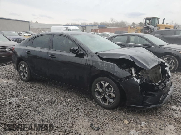 2021 Kia Forte LXS with VIN 3KPF24AD0ME382928, listed as a Copart auction lot 47547905 with 82,309 mi miles and Salvage Title. Bid and sale history available at carsss.com. Image 4.