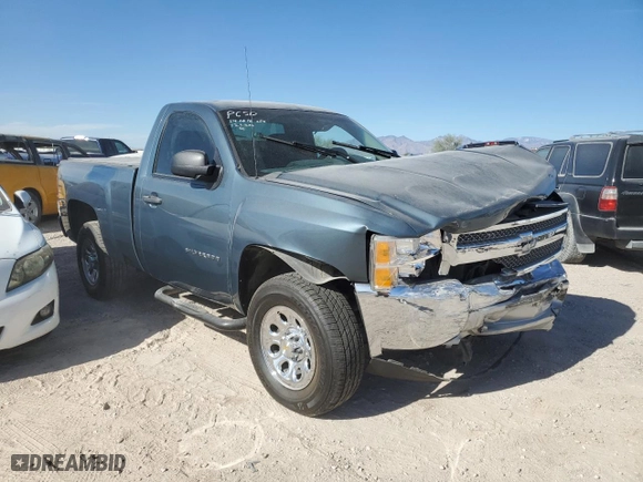 2012 Chevrolet Silverado 1500 Work Truck with VIN 1GCNCPEA0CZ320118, listed as a Copart auction lot 76294634 with 0 mi miles and Salvage Title. Bid and sale history available at carsss.com. Image 4.