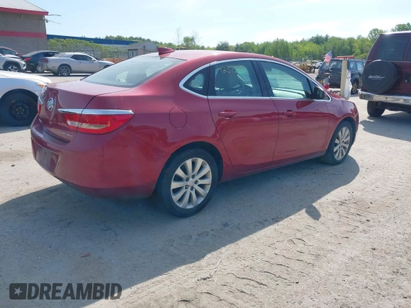 2015 Buick Verano with VIN 1G4PP5SK4F4126719, listed as a IAAI auction lot 42395172 with 190,556 mi miles and . Bid and sale history available at DreamBid. Image 4.