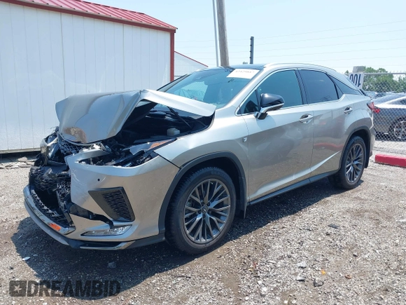2021 Lexus RX 350 F Sport with VIN 2T2YZMDA5MC282968, listed as a IAAI auction lot 42429817 with 92,202 mi miles and . Bid and sale history available at DreamBid. Image 17.