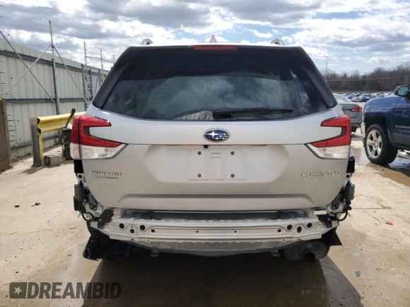2022 Subaru Forester Limited with VIN JF2SKANCXNH466380, listed as a Copart auction lot 49664295 with 40,505 mi miles and Salvage Title. Bid and sale history available at carsss.com. Image 6.