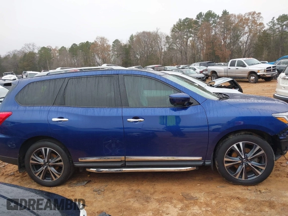 2020 Nissan Pathfinder Platinum with VIN 5N1DR2DM0LC610995, listed as a IAAI auction lot 41109334 with 94,065 mi miles. Bid and sale history available at carsss.com. Image 13.