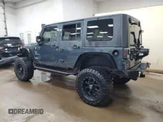 2007 Jeep Wrangler Unlimited Rubicon with VIN 1J4GA69197L100286, listed as a Copart auction lot 54210635 with Not provided miles and Clean title. Bid and sale history available at DreamBid. Image 2.