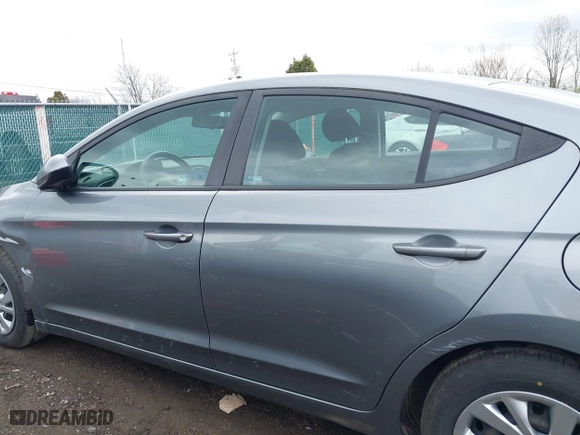 2018 Hyundai Elantra SE with VIN KMHD74LF3JU659748, listed as a IAAI auction lot 41971050 with 124,851 mi miles. Bid and sale history available at carsss.com. Image 15.