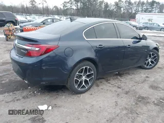 2017 Buick Regal Sport Touring with VIN 2G4GL5EX6H9145534, listed as a IAAI auction lot 41298162 with 1 mi miles. Bid and sale history available at carsss.com. Image 4.