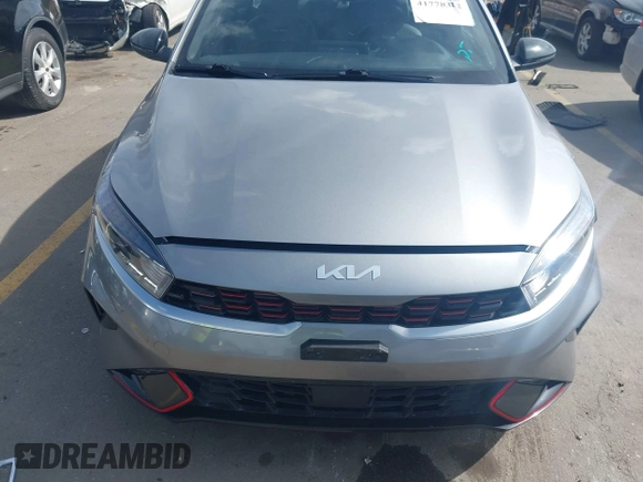 2023 Kia Forte GT-Line with VIN 3KPF54AD7PE568333, listed as a IAAI auction lot 41778382 with 24,536 mi miles. Bid and sale history available at carsss.com. Image 12.