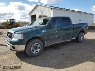 2008 Ford F-150 XLT with VIN 1FTPW14V68KD62200, listed as a Copart auction lot 51900495 with 201,601 mi miles and Salvage Title. Bid and sale history available at carsss.com. Image 1.