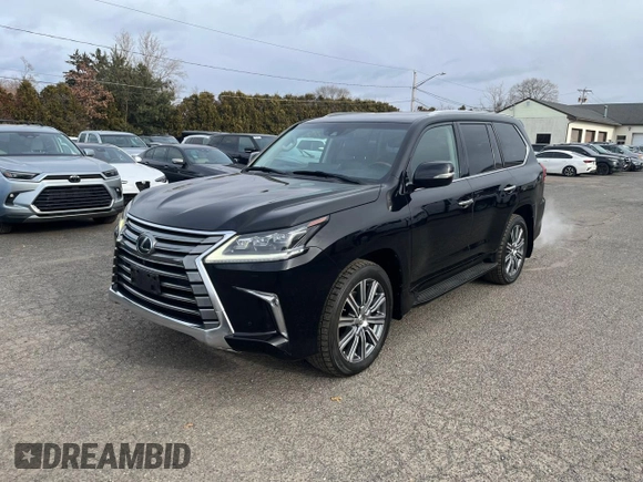 2017 Lexus LX with VIN JTJHY7AX4H4234031, listed as a Copart auction lot 87841285 with 164,415 mi miles and Clean Title. Bid and sale history available at carsss.com. Image 1.