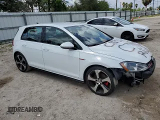 2017 Volkswagen Golf GTI S with VIN 3VW4T7AU9HM055166, listed as a Copart auction lot 67592414 with 114,286 mi miles and Salvage Title. Bid and sale history available at carsss.com. Image 4.