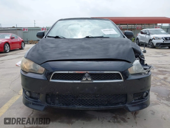 2009 Mitsubishi Lancer with VIN JA3AU86W29U039924, listed as a IAAI auction lot 41923692 with 183,591 mi miles and . Bid and sale history available at DreamBid. Image 13.