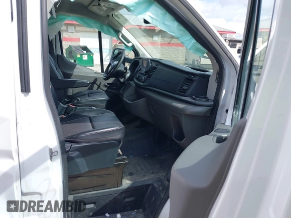 2023 Ford Transit Cargo with VIN 1FTBR1Y80PKA22691, listed as a IAAI auction lot 41789744 with 35,748 mi miles and . Bid and sale history available at DreamBid. Image 5.