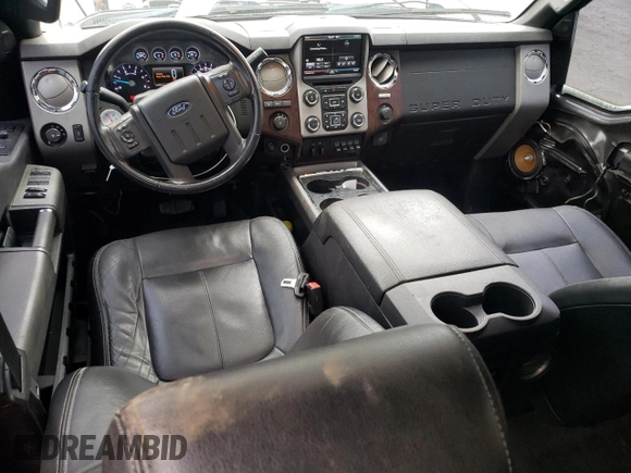 2016 Ford Super Duty F-250 SRW Lariat with VIN 1FT7W2BT3GEB61245, listed as a Copart auction lot 50401995 with 147,893 mi miles and Salvage Title. Bid and sale history available at carsss.com. Image 8.