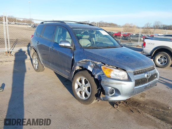2010 Toyota RAV4 Ltd with VIN JTMDK4DV5AD012826, listed as a IAAI auction lot 41763488 with 180,825 mi miles. Bid and sale history available at carsss.com. Image 18.