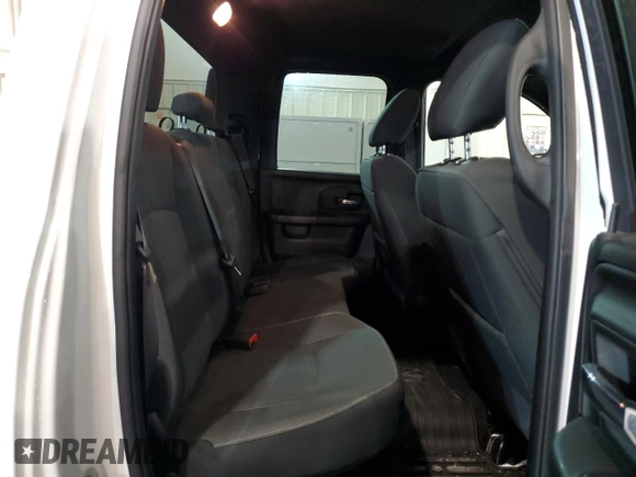 2021 Ram 1500 Classic Warlock with VIN 1C6RR7GG5MS537070, listed as a Copart auction lot 62684063 with 57,901 mi miles and Salvage Title. Bid and sale history available at carsss.com. Image 10.