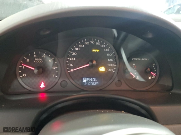 2005 Chevrolet Malibu LS with VIN 1G1ZT52855F309569, listed as a Copart auction lot 49055635 with 210,782 mi miles and Salvage Title. Bid and sale history available at carsss.com. Image 9.