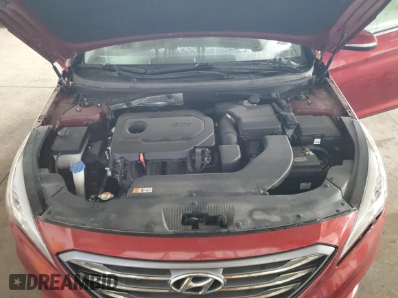 2016 Hyundai Sonata Sport with VIN 5NPE34AF9GH268856, listed as a Copart auction lot 43156845 with 116,117 mi miles and Salvage Title. Bid and sale history available at DreamBid. Image 11.