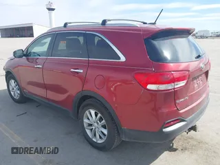 2016 Kia Sorento LX with VIN 5XYPGDA56GG174736, listed as a IAAI auction lot 41897778 with 162,512 mi miles and . Bid and sale history available at carsss.com. Image 3.