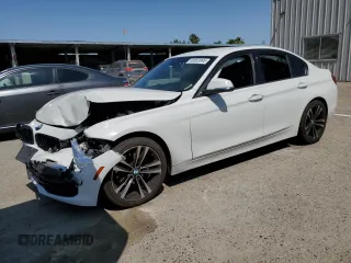 2018 BMW 3 Series 328d with VIN WBA8E5C56JA507664, listed as a Copart auction lot 60083895 with 94,331 mi miles and Salvage title. Bid and sale history available at DreamBid. Image 1.