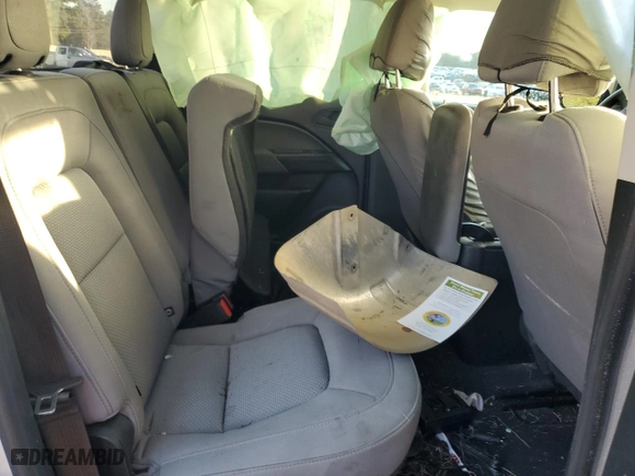 2020 Chevrolet Colorado 2WD Work Truck with VIN 1GCGSBEN8L1152616, listed as a Copart auction lot 88344685 with 0 mi miles and Salvage Title. Bid and sale history available at carsss.com. Image 10.